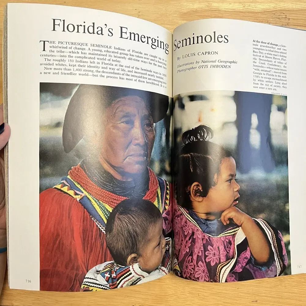 Vtg National Geographic November 1969 Magazine San Francisco Bay Bali Seminoles
